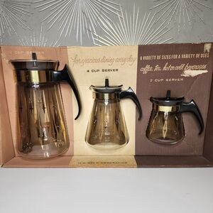 3-pc Glass Carafe Set – In Original Box